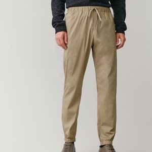 COS Relaxed Elasticated Pants - Cardboard, Small